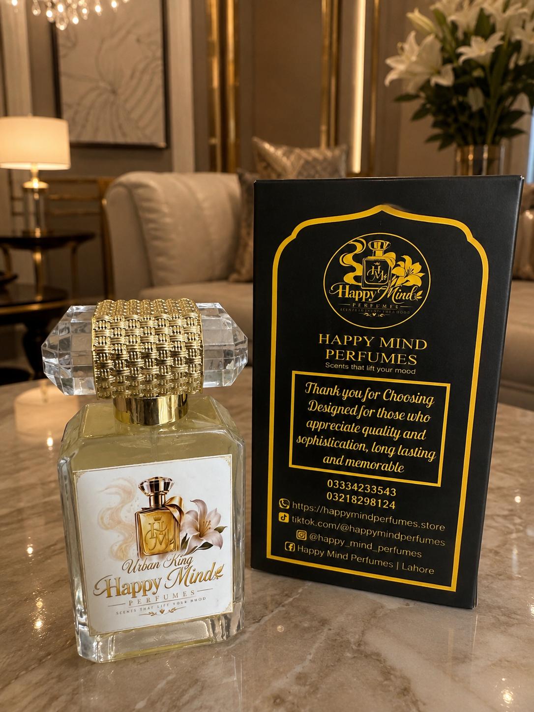 Urban King — Modern Woody Chypre Fragrance